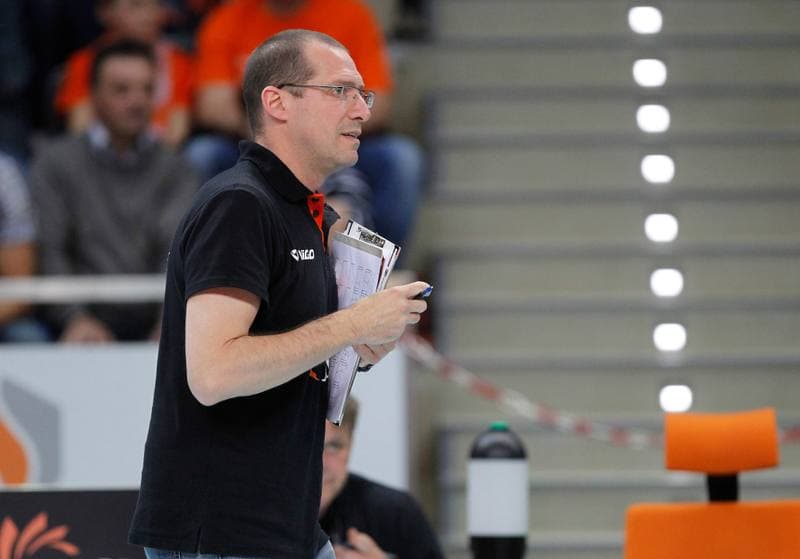 Volleyball. Friendly Match. Jastrzebski Wegiel - Berlin Recycling Volleys. 01.10.2014