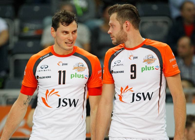 Volleyball. Friendly Match. Jastrzebski Wegiel - Berlin Recycling Volleys. 01.10.2014