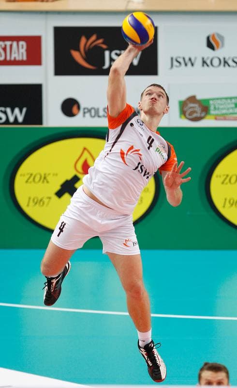 Volleyball. Friendly Match. Jastrzebski Wegiel - Berlin Recycling Volleys. 01.10.2014
