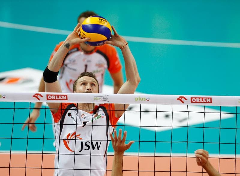 Volleyball. Friendly Match. Jastrzebski Wegiel - Berlin Recycling Volleys. 01.10.2014
