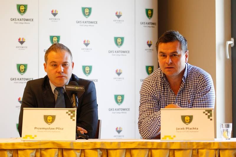 Ice Hockey. GKS Katowice. Press Conference. 09.09.2016