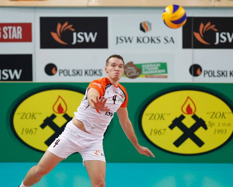 Volleyball. Friendly Match. Jastrzebski Wegiel - Berlin Recycling Volleys. 01.10.2014