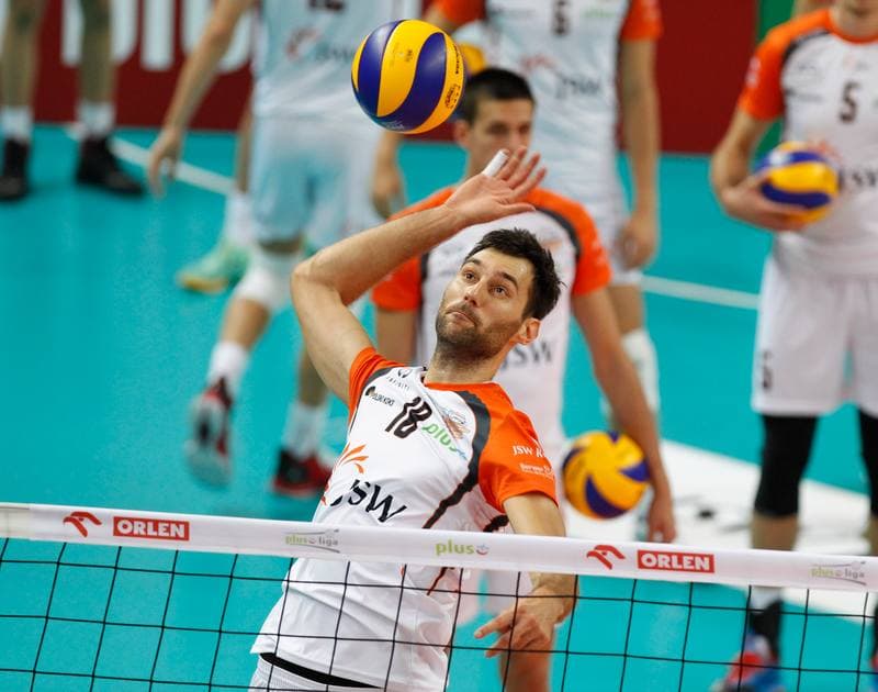 Volleyball. Friendly Match. Jastrzebski Wegiel - Berlin Recycling Volleys. 01.10.2014