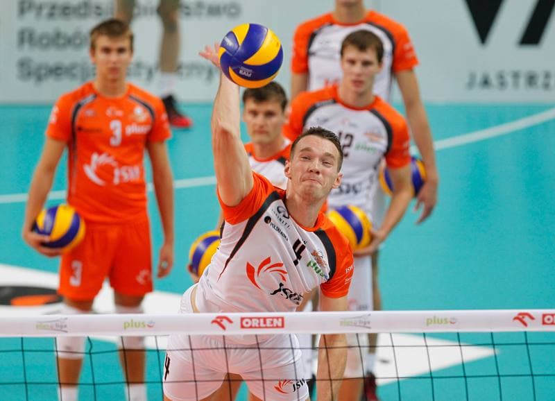 Volleyball. Friendly Match. Jastrzebski Wegiel - Berlin Recycling Volleys. 01.10.2014