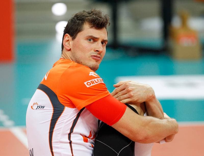 Volleyball. Friendly Match. Jastrzebski Wegiel - Berlin Recycling Volleys. 01.10.2014