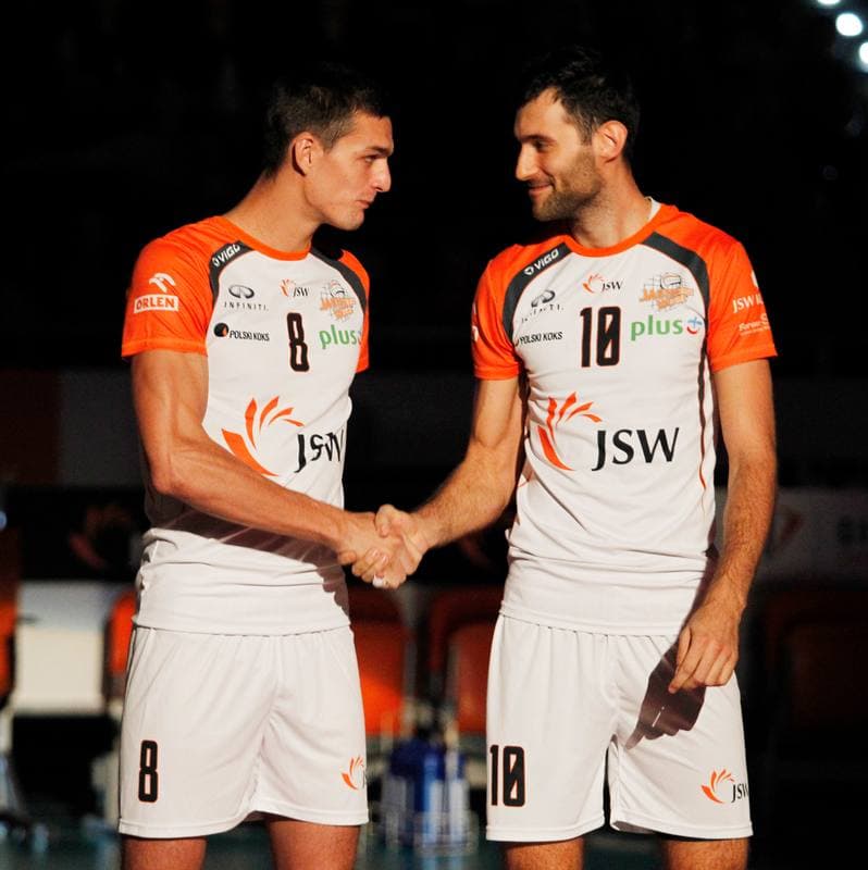 Volleyball. Friendly Match. Jastrzebski Wegiel - Berlin Recycling Volleys. 01.10.2014