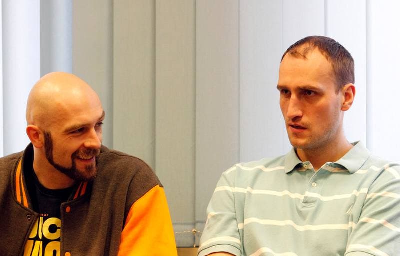 Basketball. MKS Dabrowa Gornicza. Press Conference. 01.10.2014
