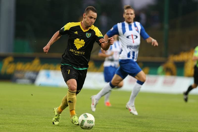 Football. I Liga. GKS Katowice - Wisla Pulawy. 09.09.2016