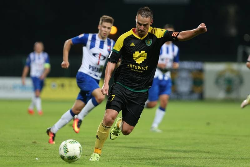 Football. I Liga. GKS Katowice - Wisla Pulawy. 09.09.2016