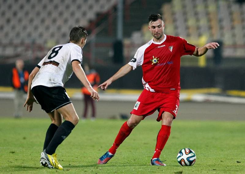 Football. II Liga. Energetyk ROW Rybnik - Zaglebie Sosnowiec. 30.09.2014