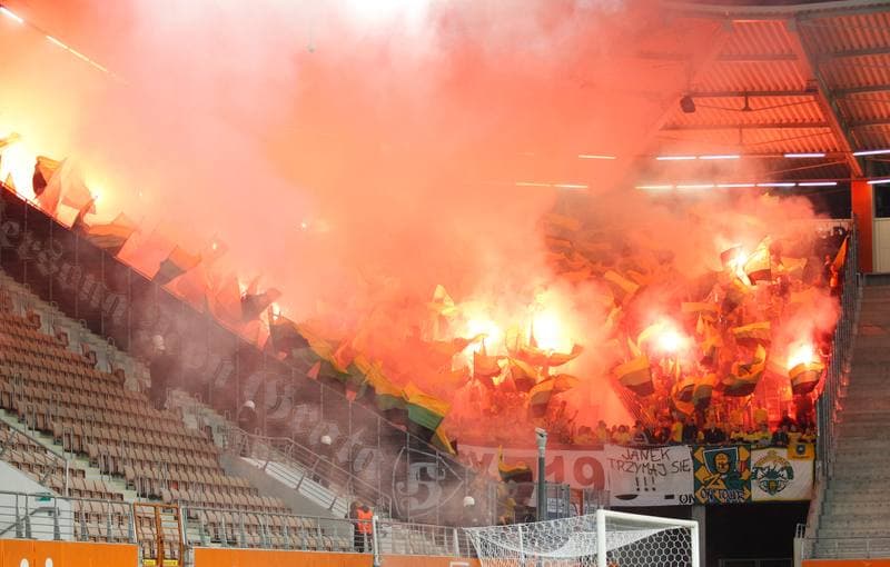 Football. I Liga. Zaglebie Lubin - GKS Katowice. 28.09.2014