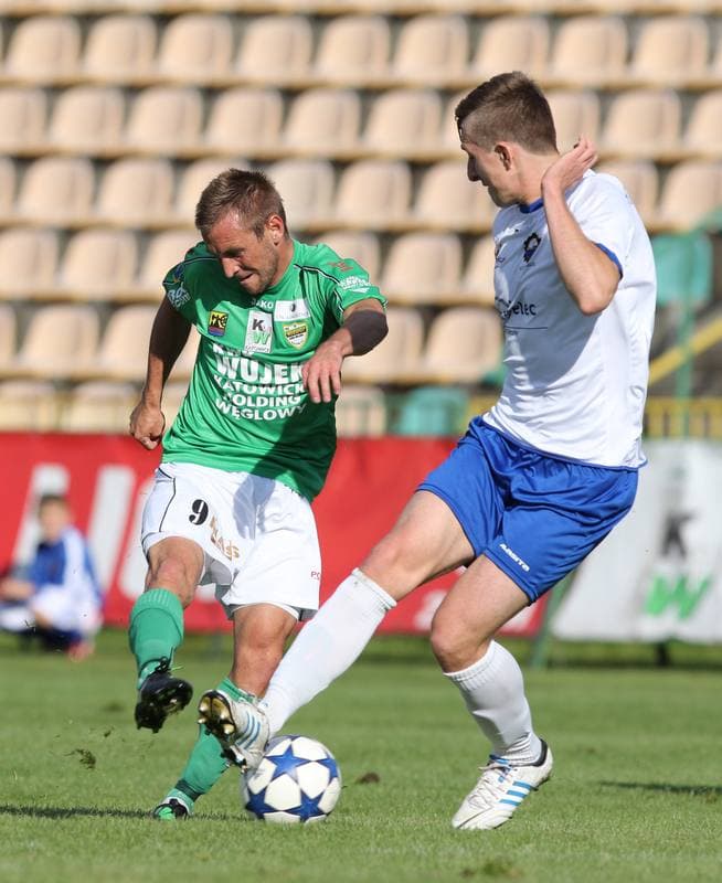 Football. II Liga. Rozwoj Katowice - Stal Mielec. 27.09.2014