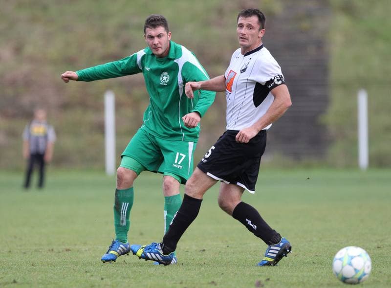 Football. III Liga Opolsko Slaska. Szombierki Bytom - Grunwald Ruda Slaska. 27.09.2014