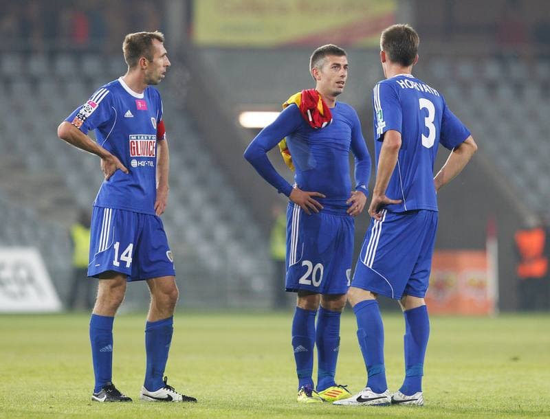 Football. T-Mobile Ekstraklasa. Korona Kielce - Piast Gliwice. 26.09.2014