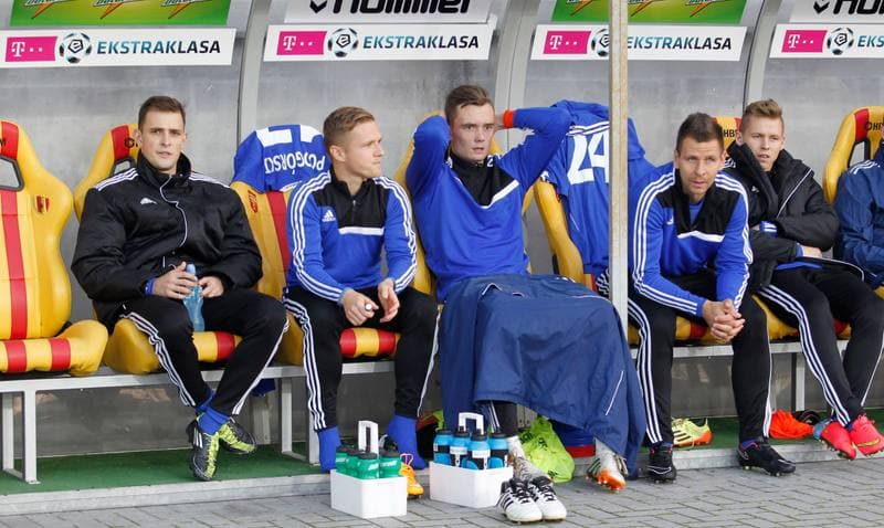 Football. T-Mobile Ekstraklasa. Korona Kielce - Piast Gliwice. 26.09.2014