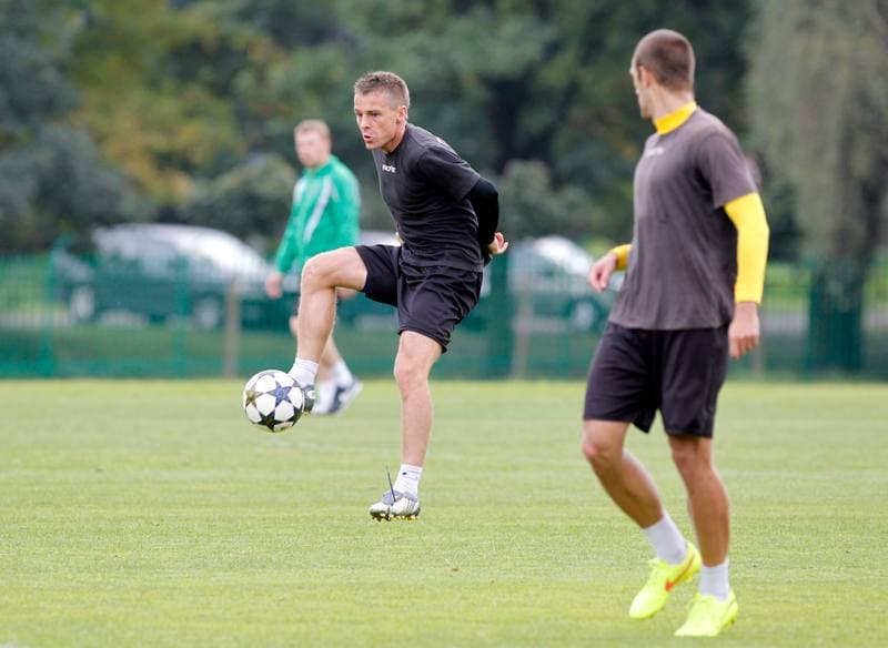 Football. GKS Katowice. Training. 28.05.2015
