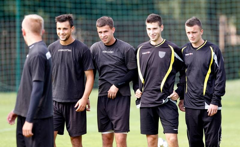 Football. GKS Katowice. Training. 28.05.2015