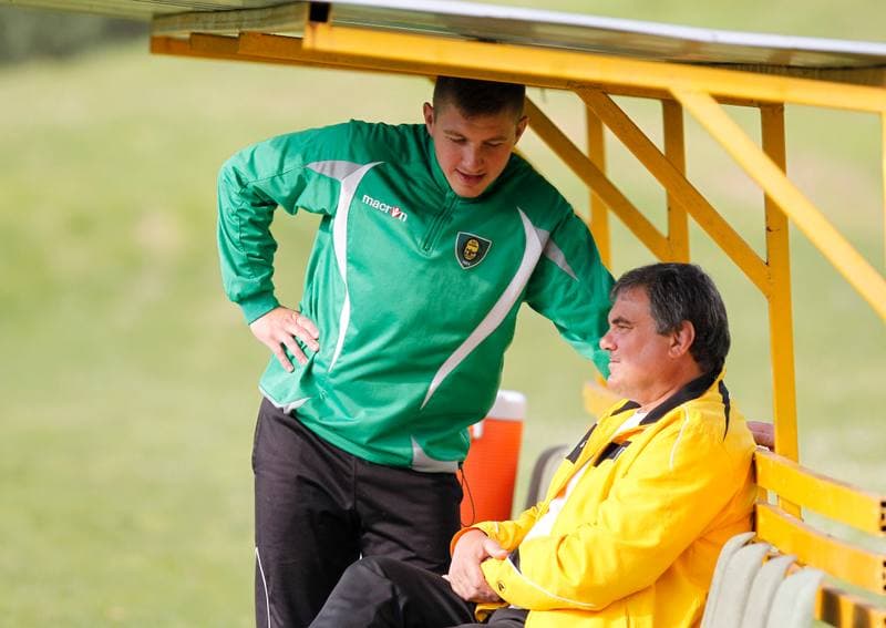 Football. GKS Katowice. Training. 28.05.2015