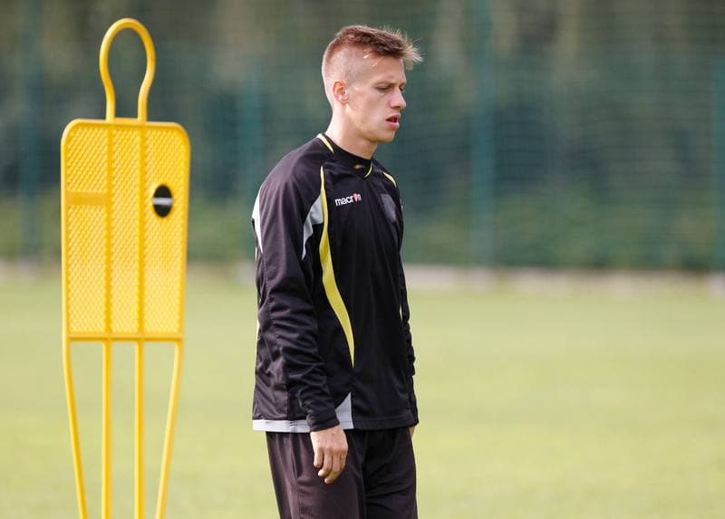 Football. GKS Katowice. Training. 28.05.2015