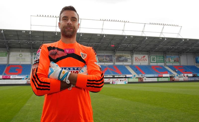Football. Piast Gliwice. Photoshoot. 25.09.2014