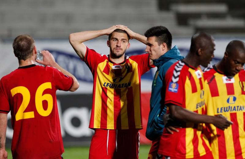 Football. Polish Cup. Gornik Zabrze - Korona Kielce. 23.09.2014