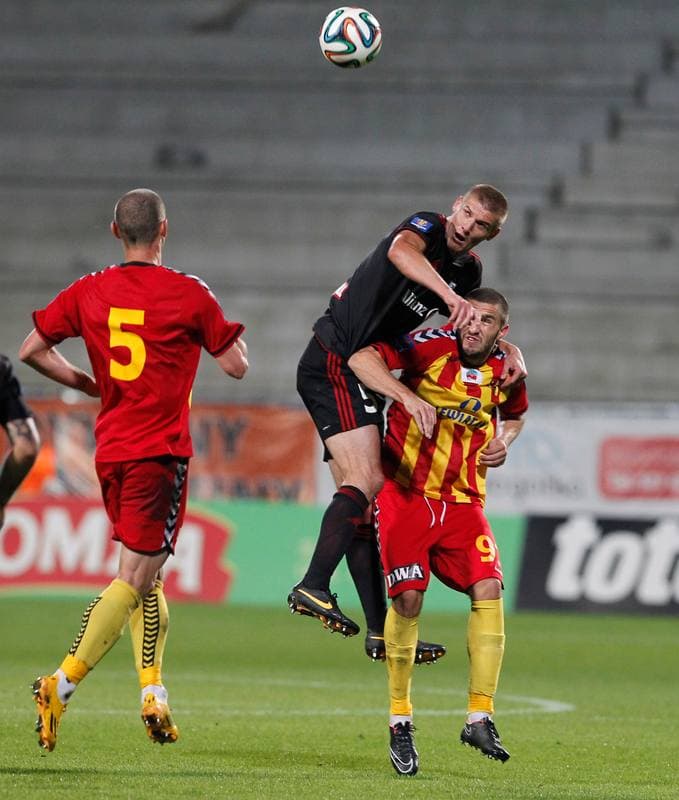 Football. Polish Cup. Gornik Zabrze - Korona Kielce. 23.09.2014