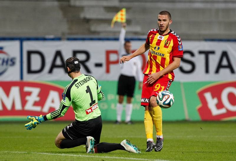 Football. Polish Cup. Gornik Zabrze - Korona Kielce. 23.09.2014