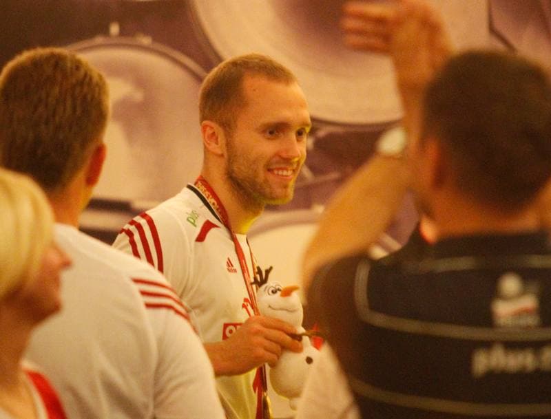 Volleyball. Poland national team. Press Conference. 22.09.2014
