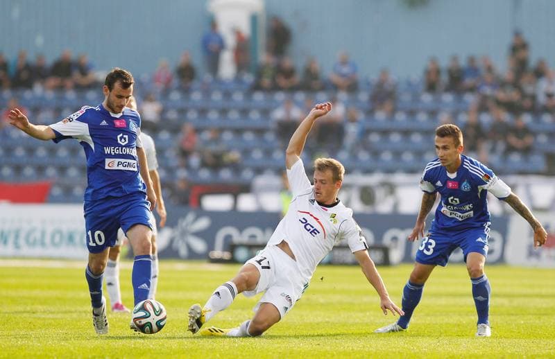 Football. T-Mobile Ekstraklasa. Ruch Chorzow - GKS Belchatow. 25.05.2015