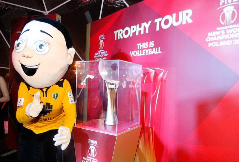 Volleyball. World Championship. Fan Zone. 20.09.2014