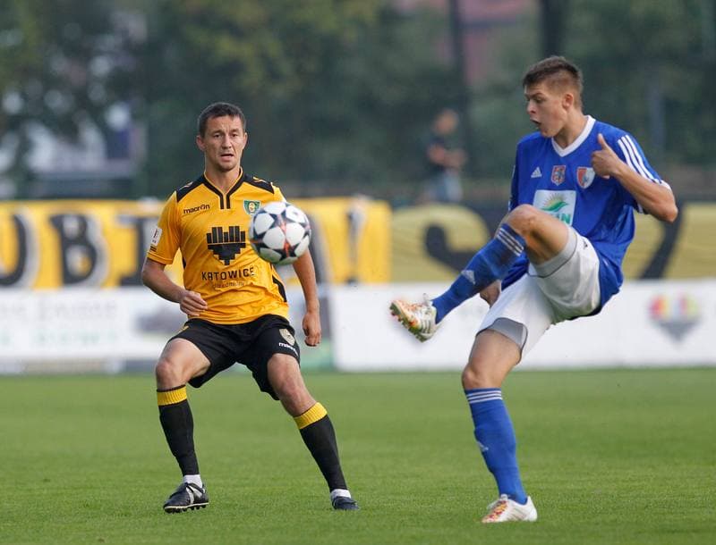 Football. I Liga. GKS Katowice - Pogon Siedlce. 20.09.2014