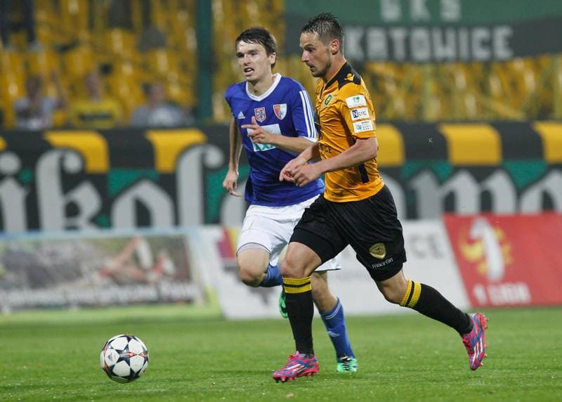 Football. I Liga. GKS Katowice - Pogon Siedlce. 20.09.2014