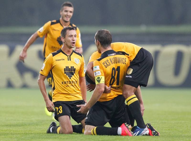 Football. I Liga. GKS Katowice - Pogon Siedlce. 20.09.2014