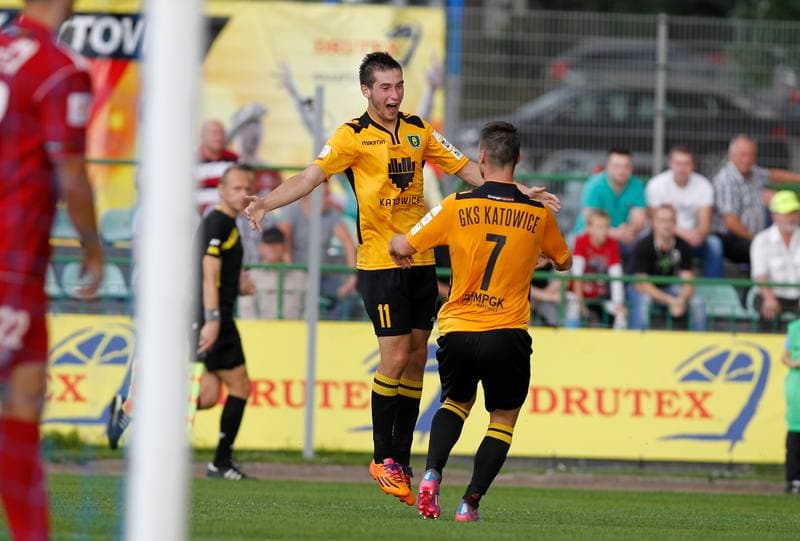 Football. I Liga. Bytovia Bytow - GKS Katowice. 13.09.2014