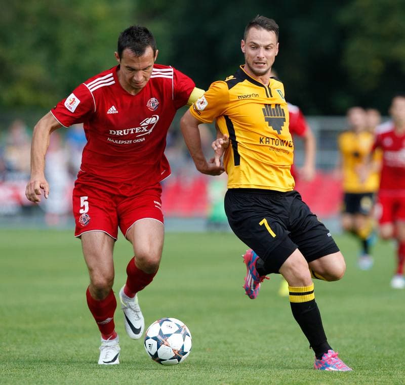 Football. I Liga. Bytovia Bytow - GKS Katowice. 13.09.2014