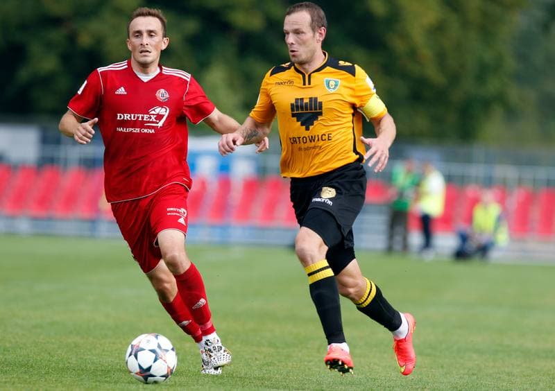 Football. I Liga. Bytovia Bytow - GKS Katowice. 13.09.2014
