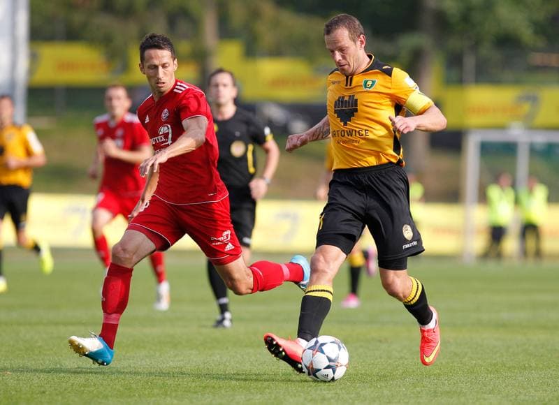 Football. I Liga. Bytovia Bytow - GKS Katowice. 13.09.2014