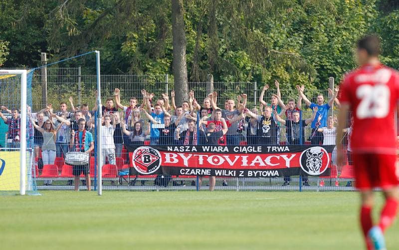 Football. I Liga. Bytovia Bytow - GKS Katowice. 13.09.2014