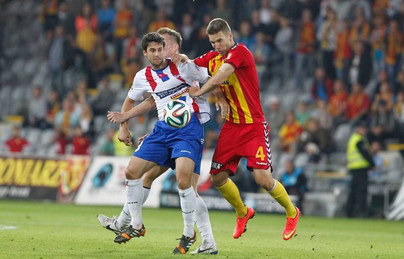 Football. T-Mobile Ekstraklasa. Korona Kielce - Podbeskidzie Bielsko Biala. 15.09.2014