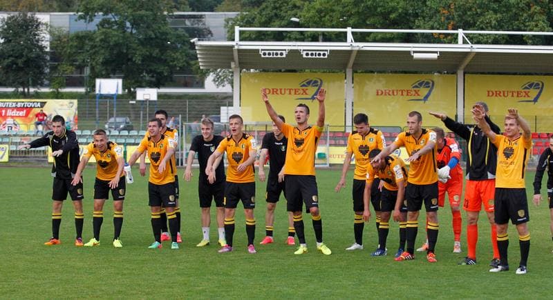 Football. I Liga. Drutex Bytovia Bytow - GKS Katowice. 13.09.2014