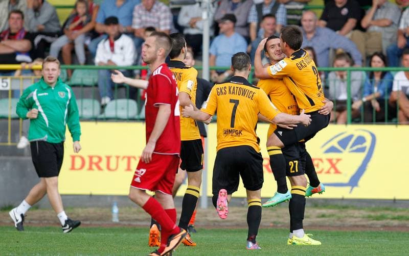 Football. I Liga. Drutex Bytovia Bytow - GKS Katowice. 13.09.2014