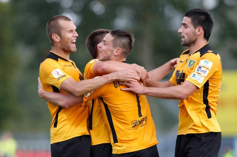 Football. I Liga. Drutex Bytovia Bytow - GKS Katowice. 13.09.2014