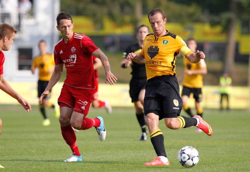Football. I Liga. Drutex Bytovia Bytow - GKS Katowice. 13.09.2014