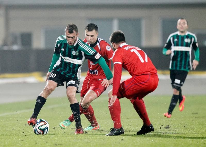 Football. II Liga. Energetyk ROW Rybnik - Wisla Pulawy. 12.09.2014