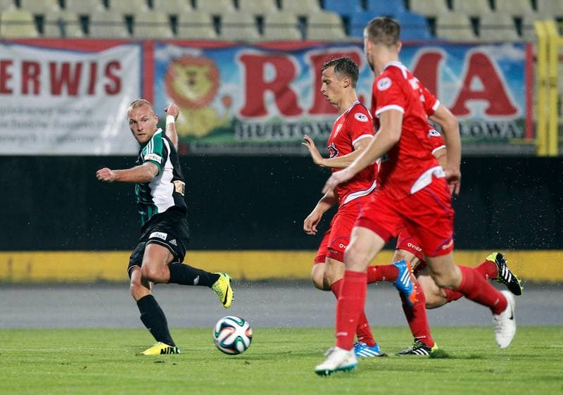 Football. II Liga. Energetyk ROW Rybnik - Wisla Pulawy. 12.09.2014