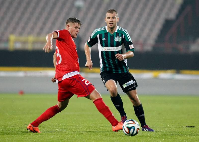 Football. II Liga. Energetyk ROW Rybnik - Wisla Pulawy. 12.09.2014