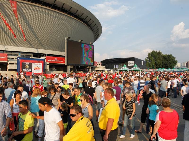 Volleyball. FIVB World Championship. Poland - Argentina. 07.09.2014