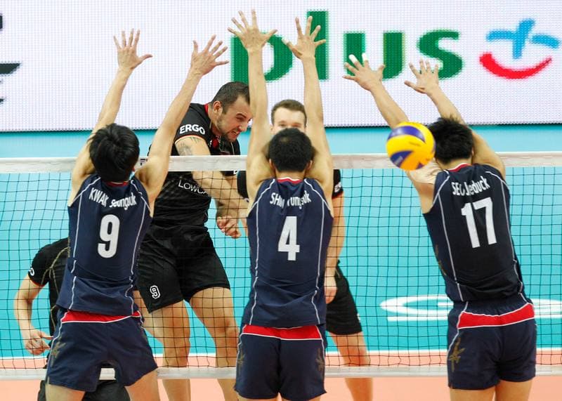 Volleyball. FIVB Men's World Championship. Germany - Korea. 07.09.2014