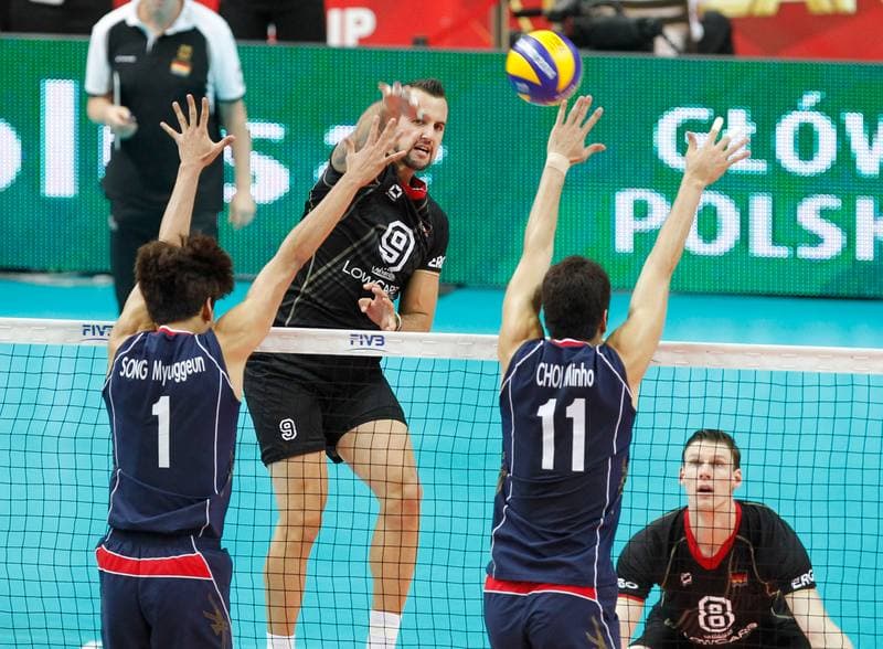 Volleyball. FIVB Men's World Championship. Germany - Korea. 07.09.2014