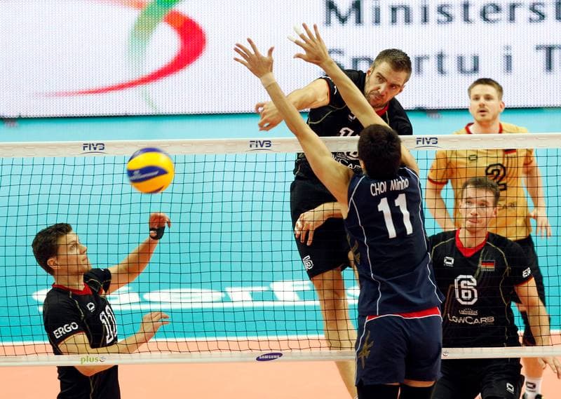 Volleyball. FIVB Men's World Championship. Germany - Korea. 07.09.2014